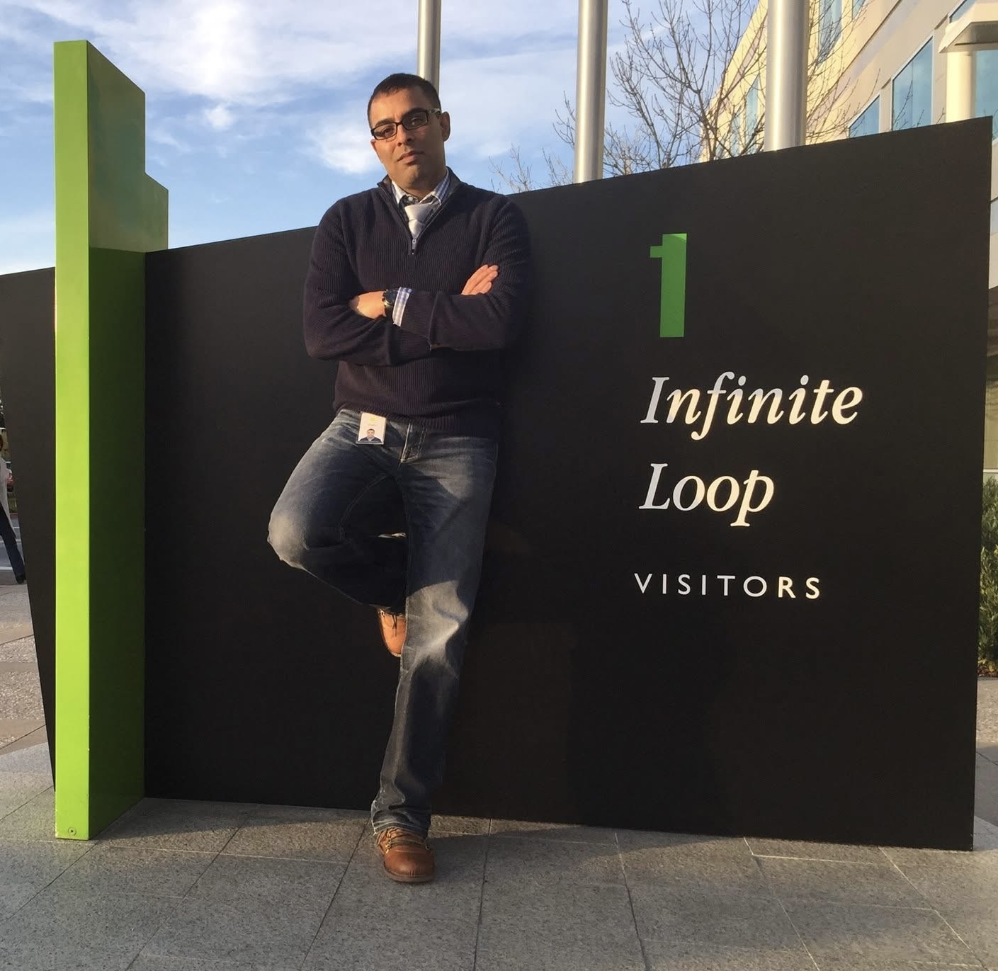 Roger Nann at Apple Cupertino 2015